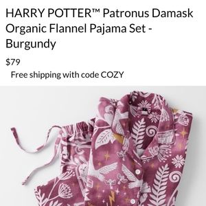 Harry Potter Pottery Barn Teen Pajamas